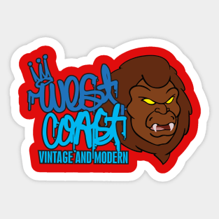 West Coast Grizzlor Sticker